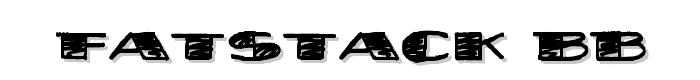 FatStack BB font